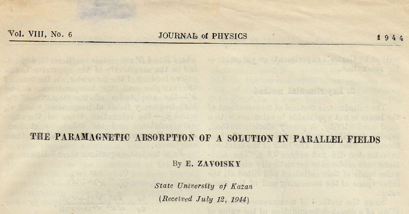 paramagnetic-relaxation-of-liquid-solutions-for-parallel-fields